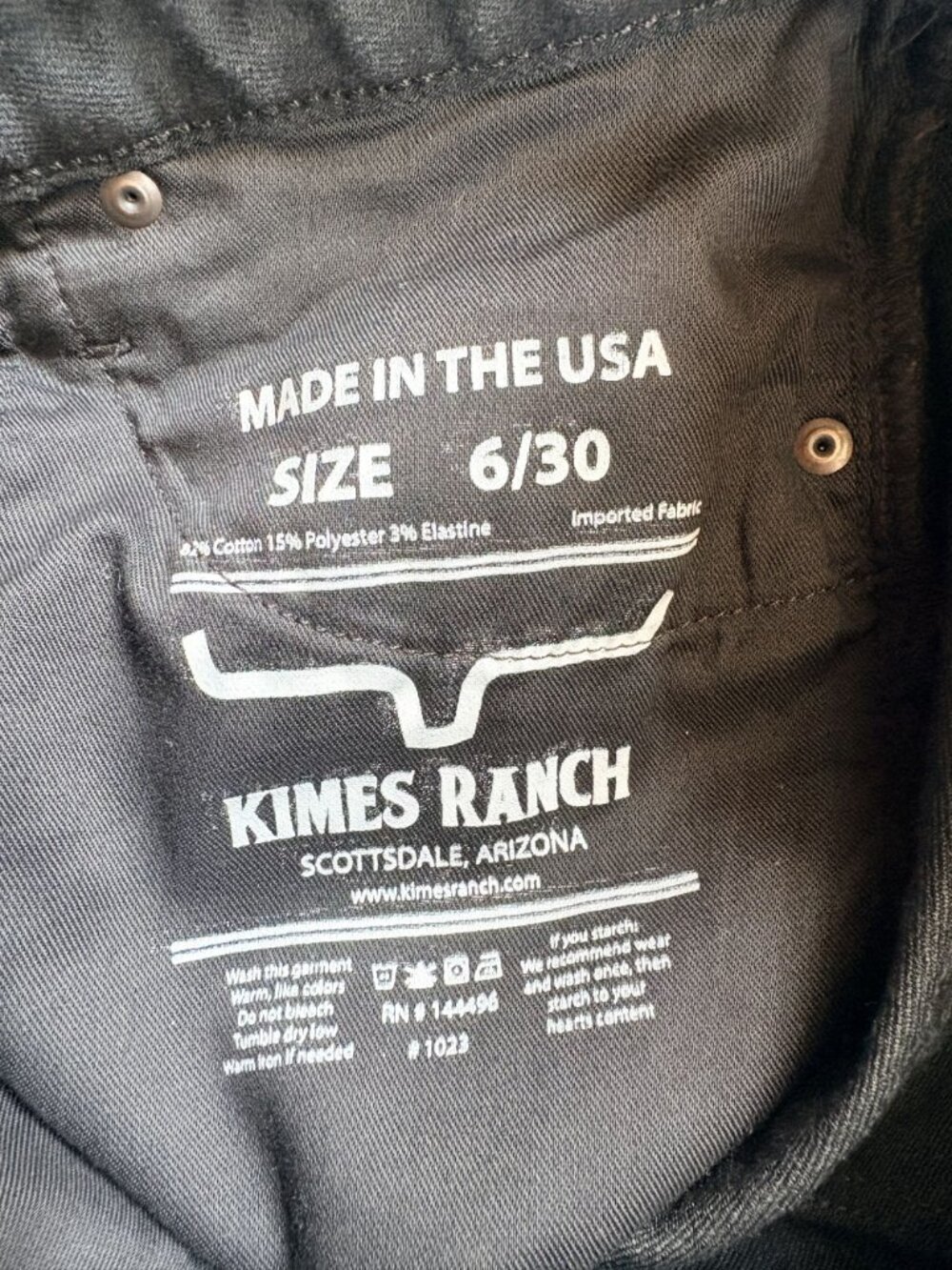 Kimes Ranch Jennifer Jeans Black 6/30 - Picture 7 of 8